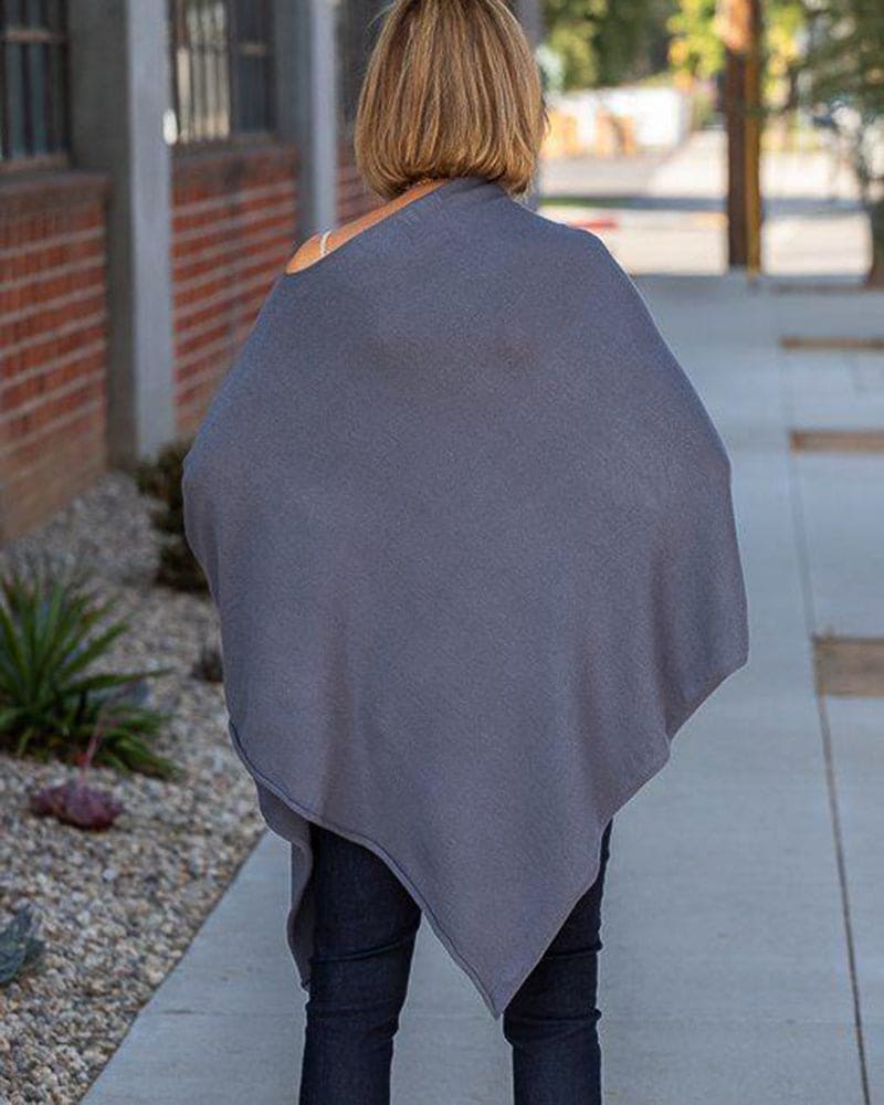 Luvik | Fuksia värinen Poncho