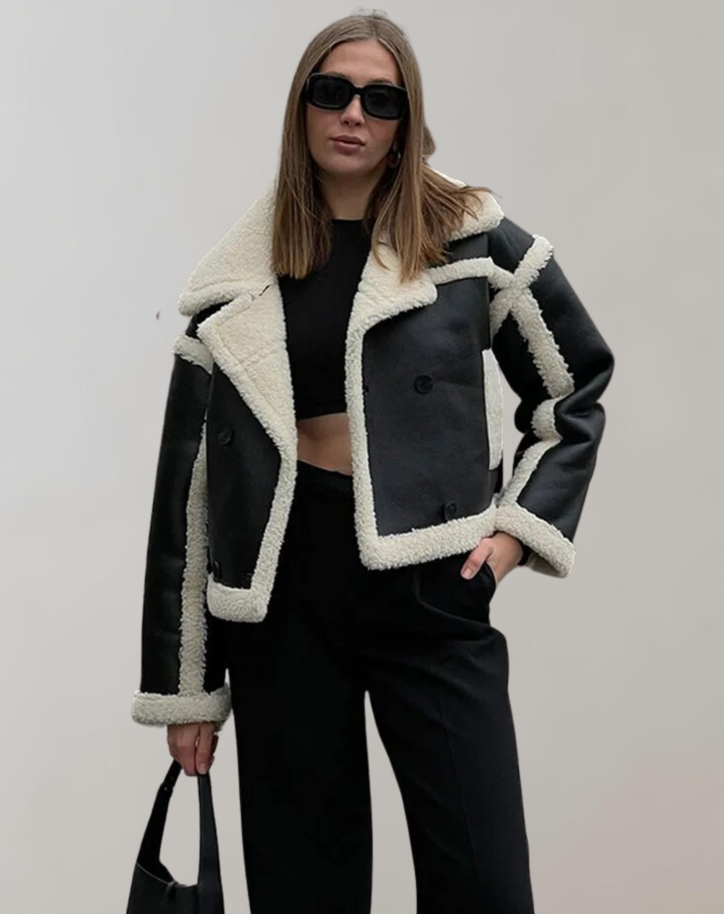 Luvik | Patchwork Pu-nahka Turkoosi