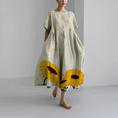 Luvik | 3D Tulostettu Mekko Puuvillailmeen
