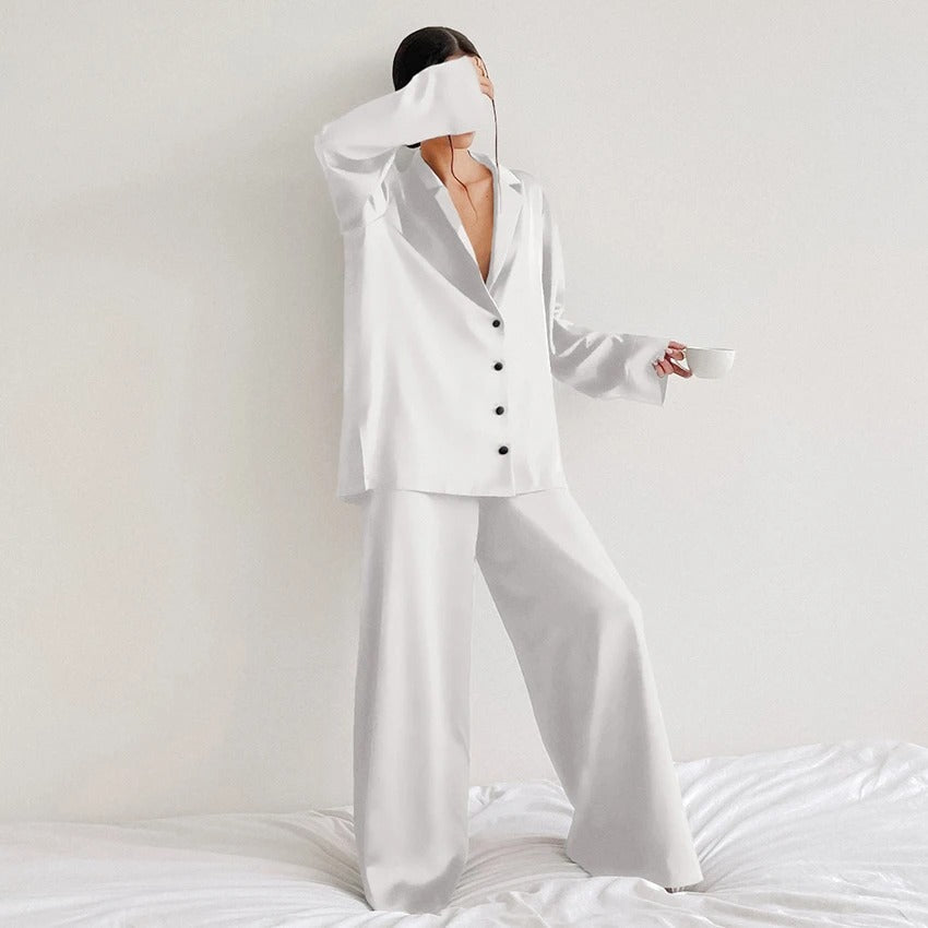 Luvik | Eleganz Ylipitkä Pyjama Setti Belen