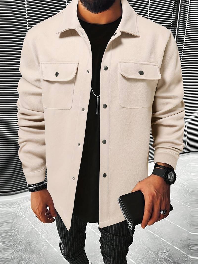 Luvik | Klassische Knopfjacke Für Herren