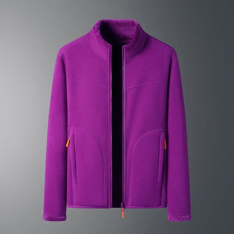 Luvik | Fleece Vestit Naisille Korkealla Kauluksella Ja Vetoketjulla, Lämmin Vuorattu Suunnittelu
