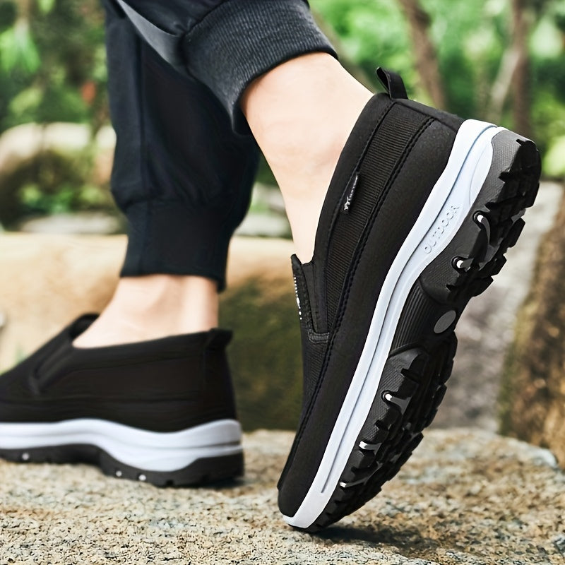 Luvik | Miesten Slip on Sneaker Loafer Hengittävä ja Mukava