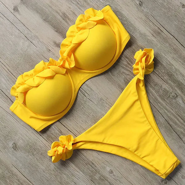 Luvik | Lara Bikini Jungle Queen - Olkaimeton ja Seksikäs