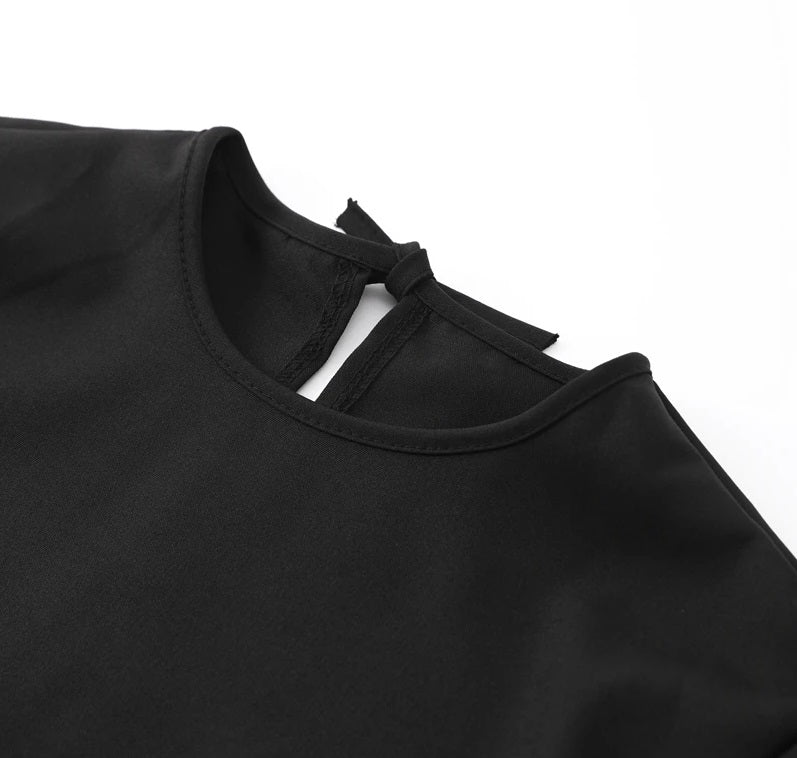 Luvik | Tyylikäs Pitkä Hiha Renno Kleid
