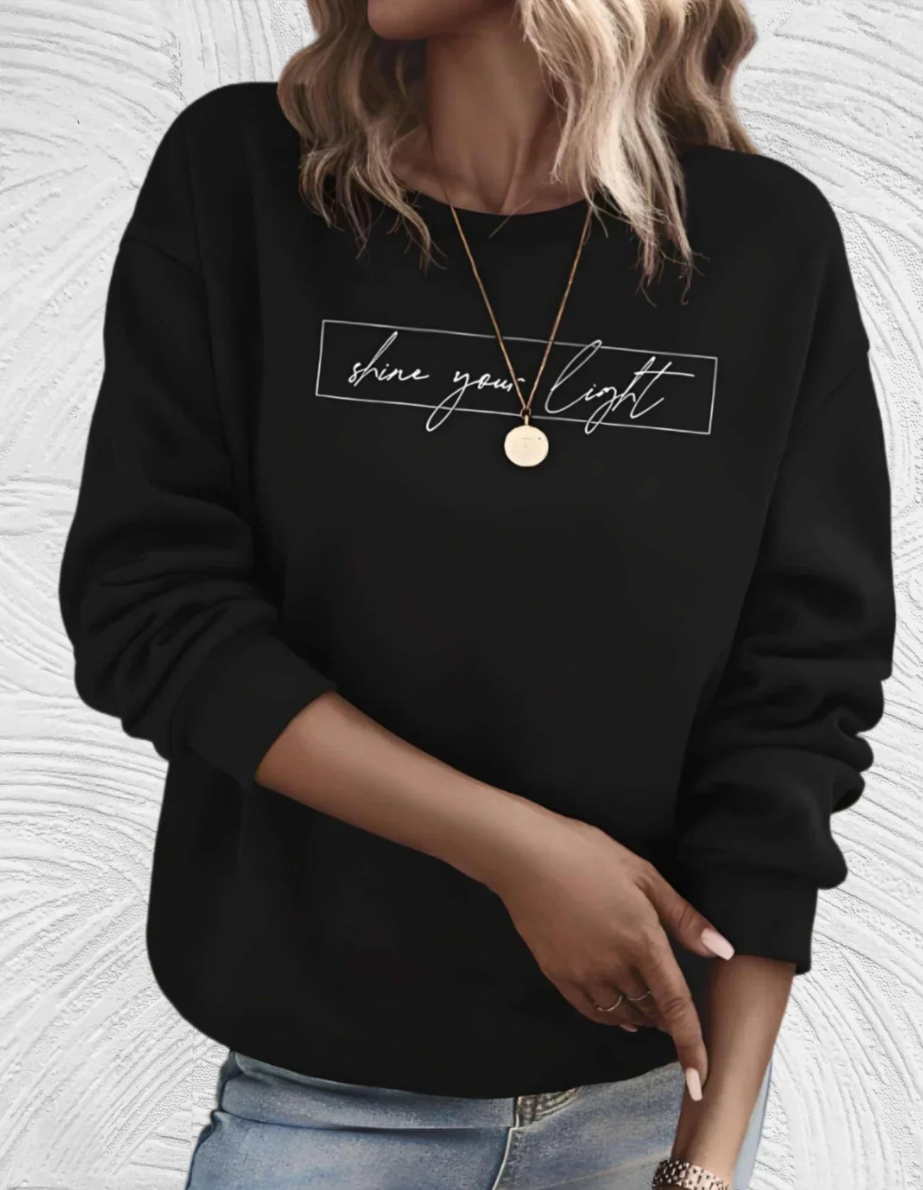 Luvik | Puuvillatrikoo Sweatshirt