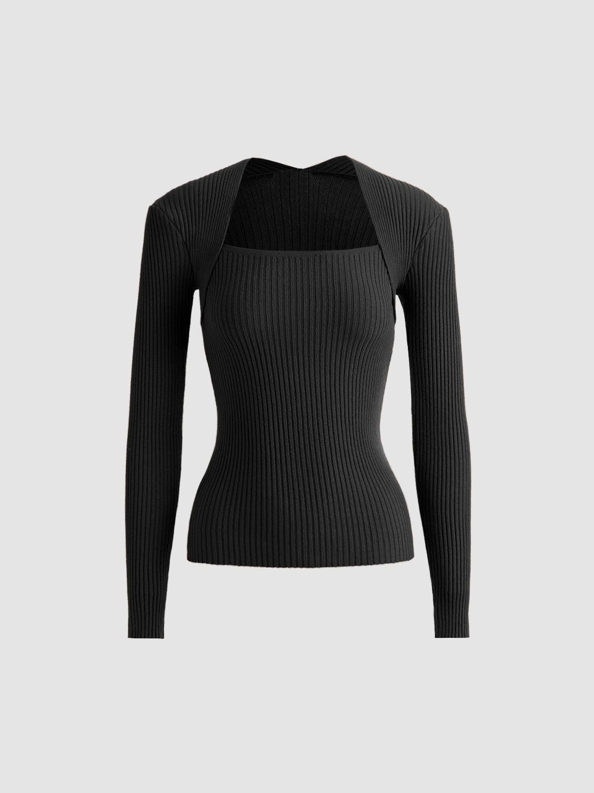 Luvik | Bronzework Neule Rib Pullover