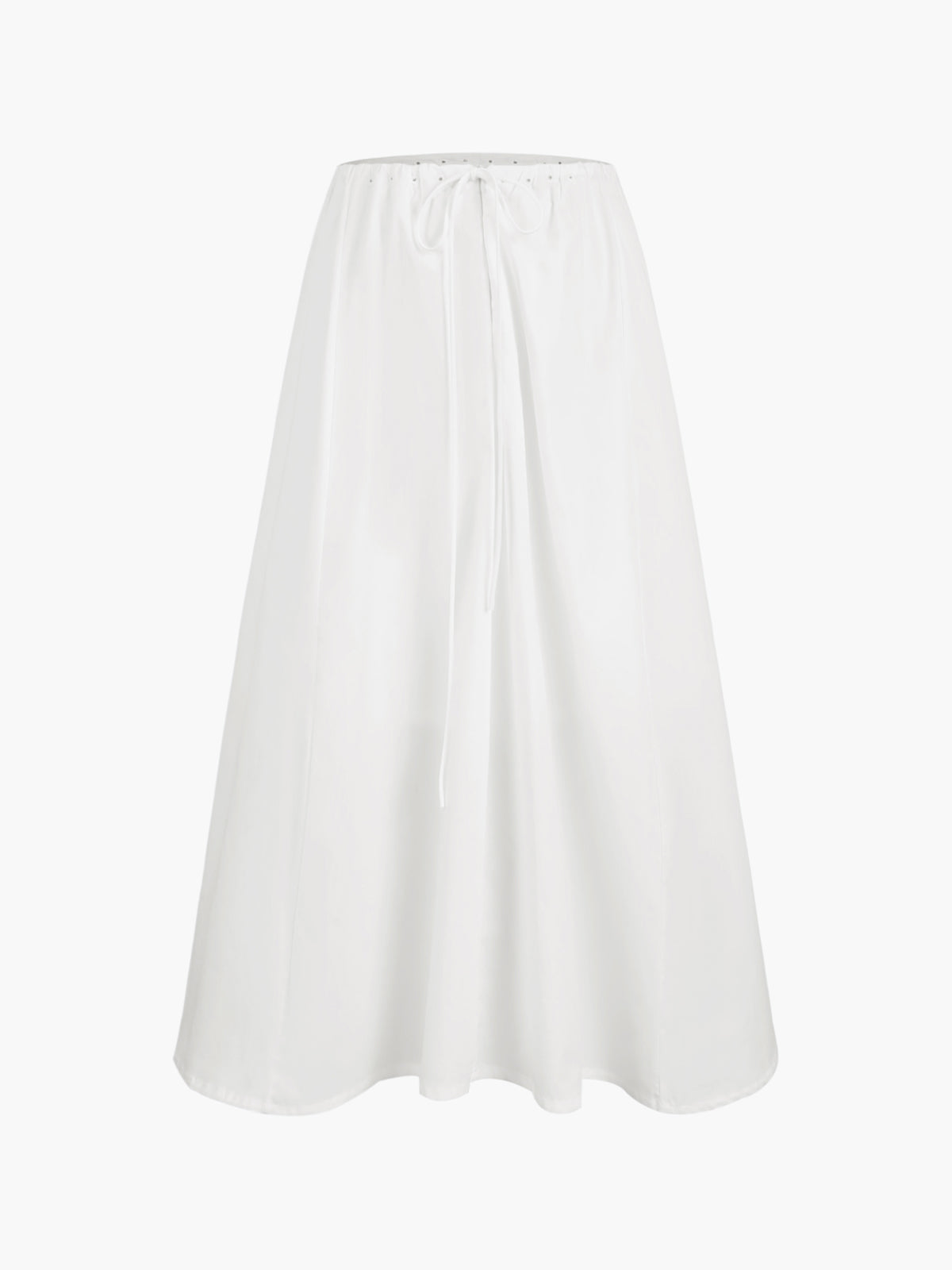 Luvik | Cowgirl Aesthetics Puoliksi läpinäkyvä Vetoketju Maxi Hame