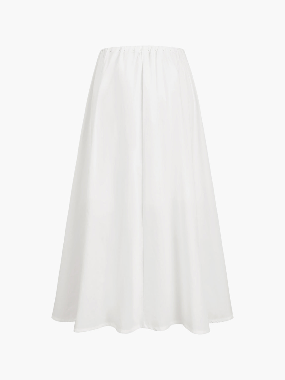 Luvik | Cowgirl Aesthetics Puoliksi läpinäkyvä Vetoketju Maxi Hame