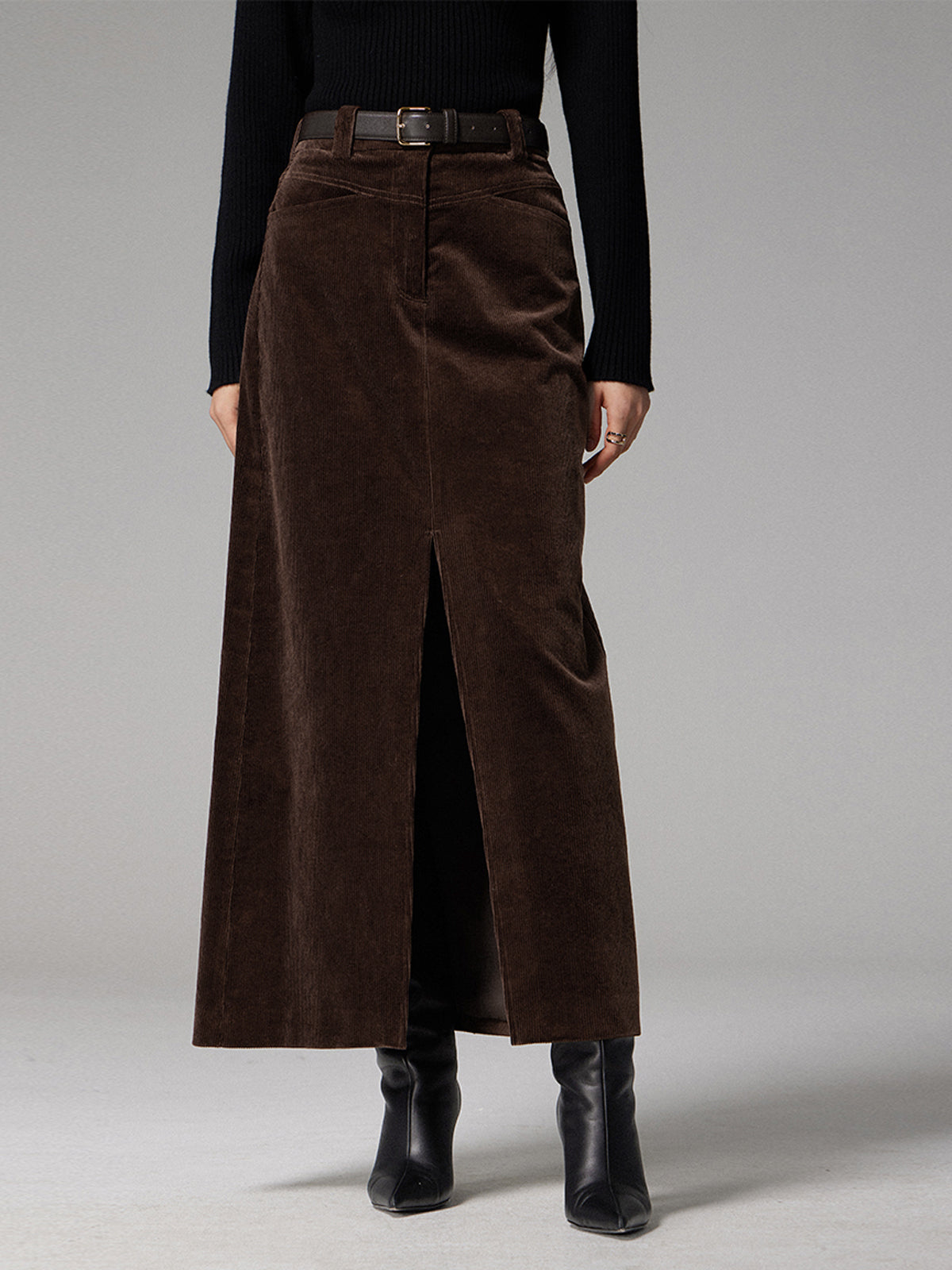 Luvik | Laukku Corduroy Halki Maxi Hame