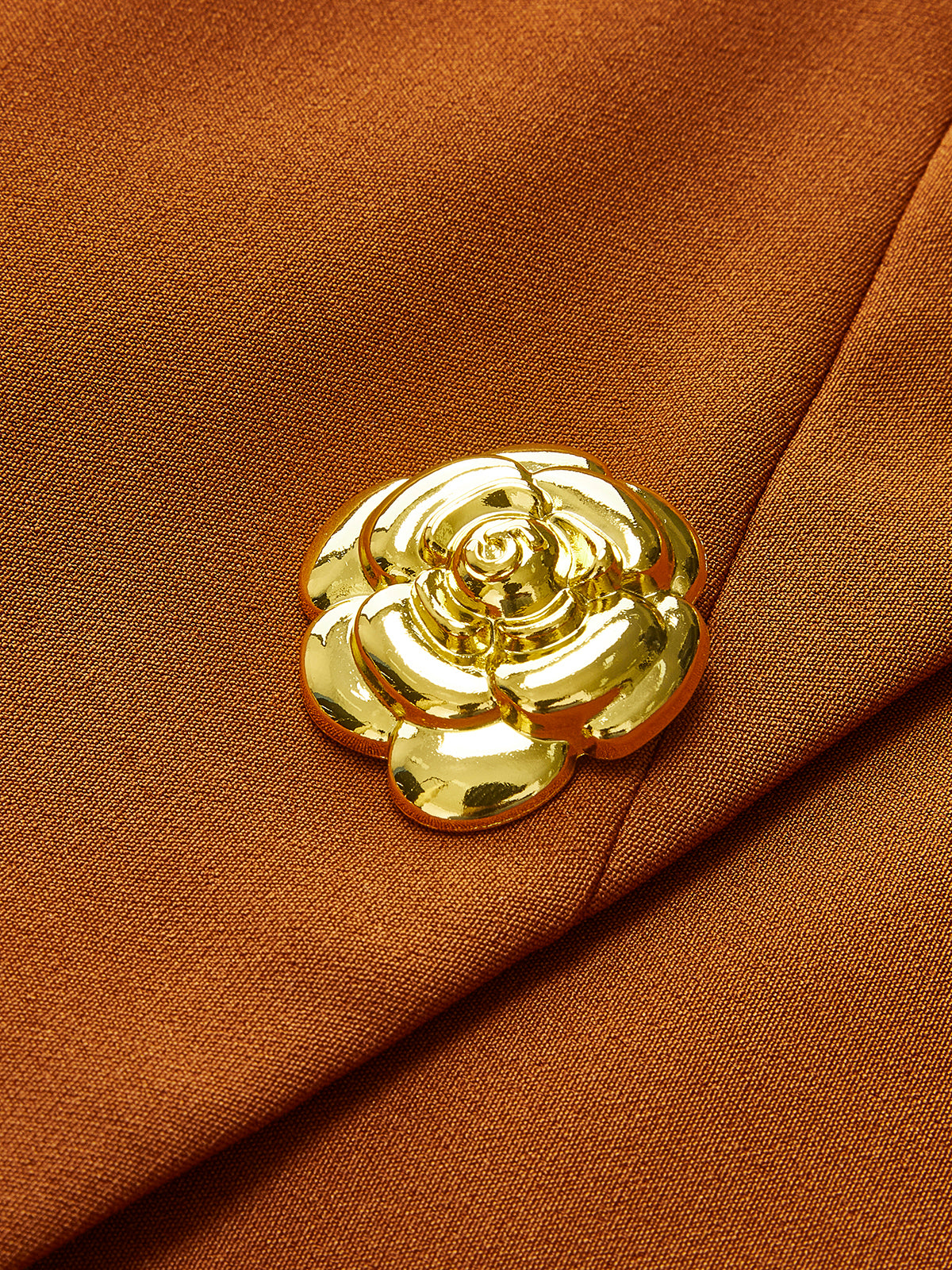 Luvik | Golden Rose Nappi Laukku Halkeama Mekko
