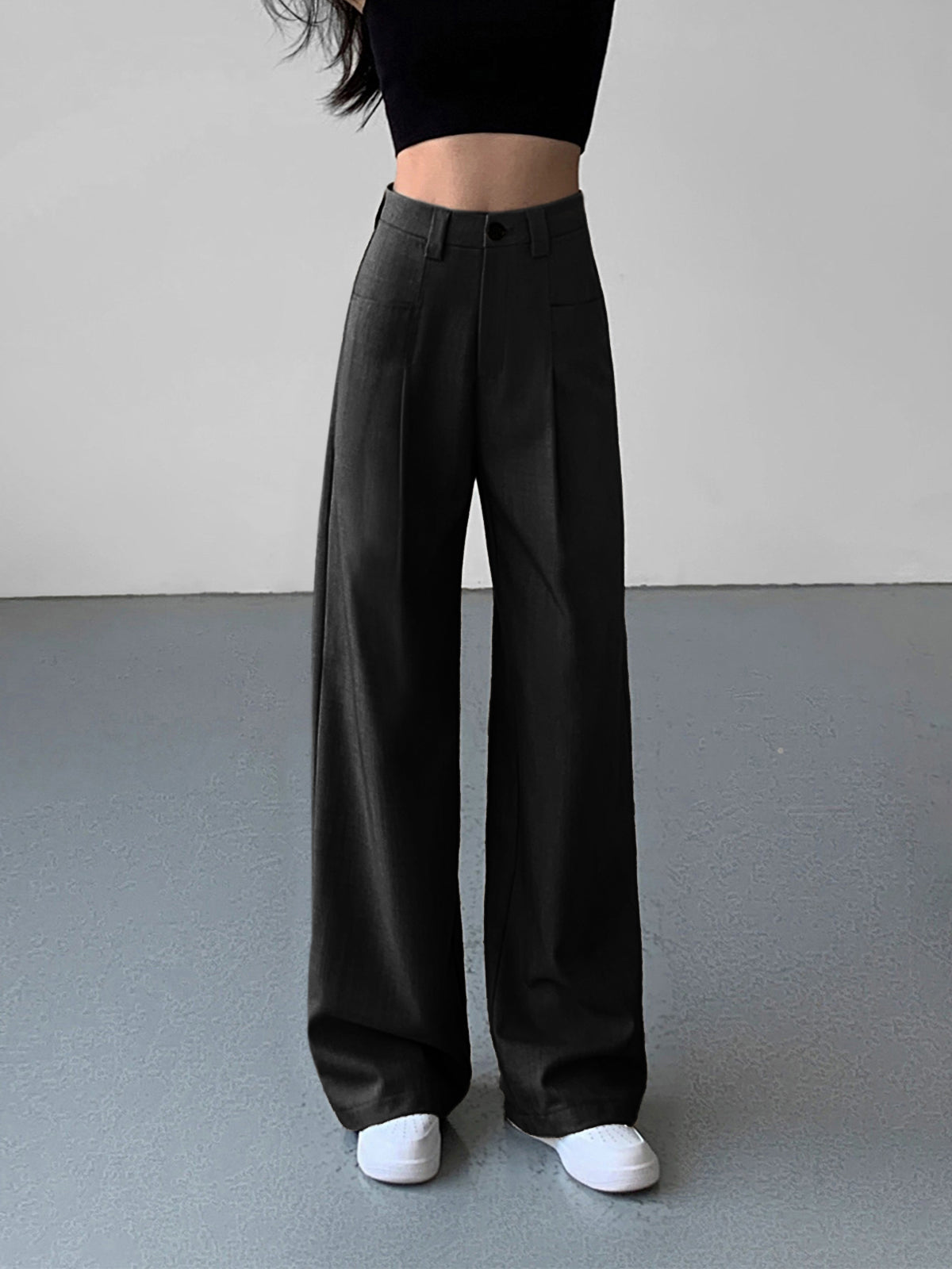 Luvik | Pleated Leg Suit Pants