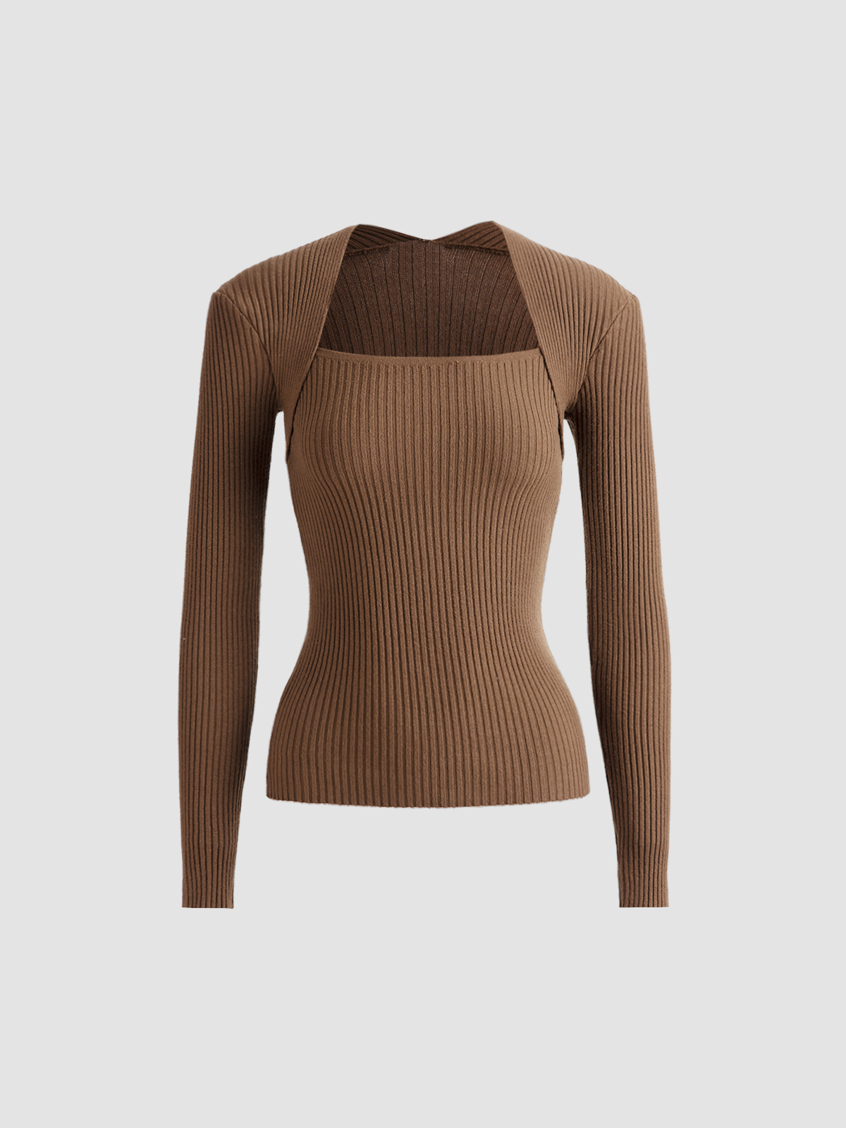 Luvik | Bronzework Neule Rib Pullover