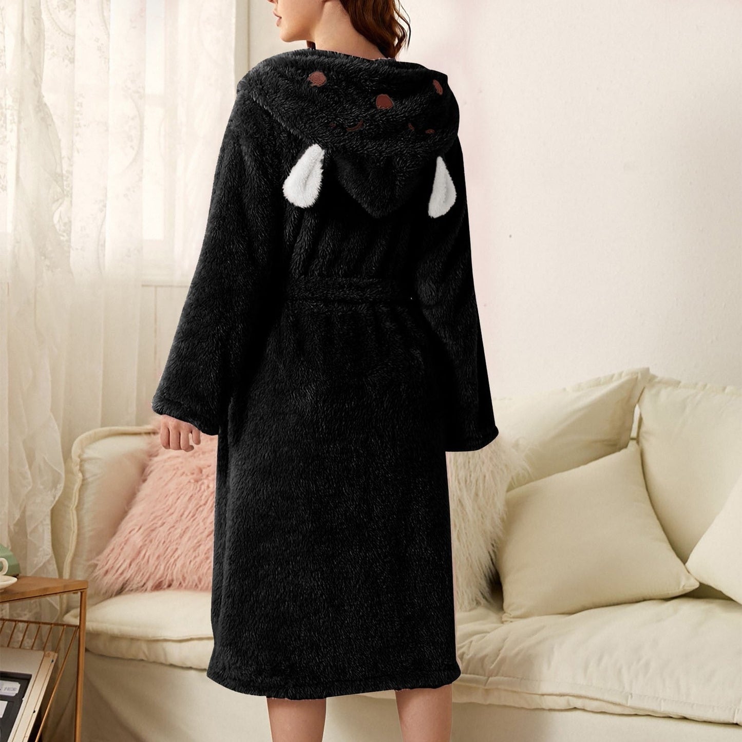 Luvik | Huppari Fleece Aamutakki Naisille Aamutakki