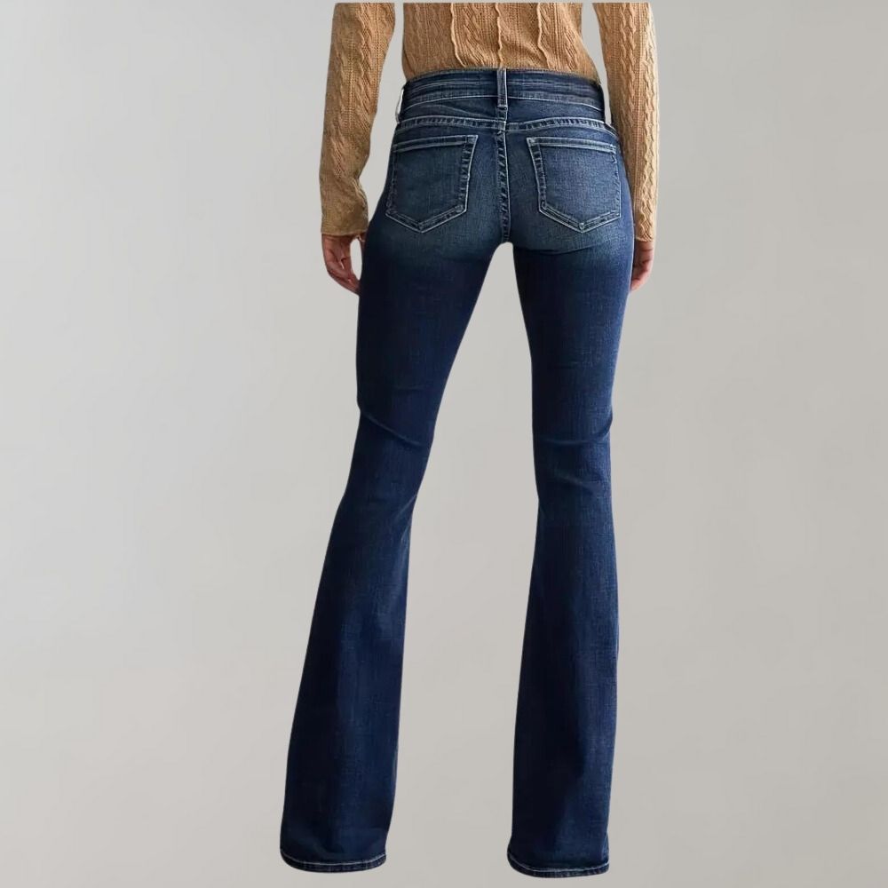 Luvik | Elegant Flare Jeans for Naiset