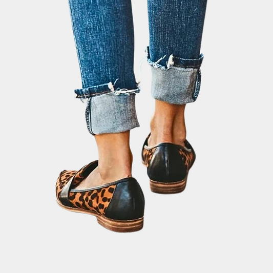 Luvik | Slipper Loaferit Sianahkapintaa Naisille