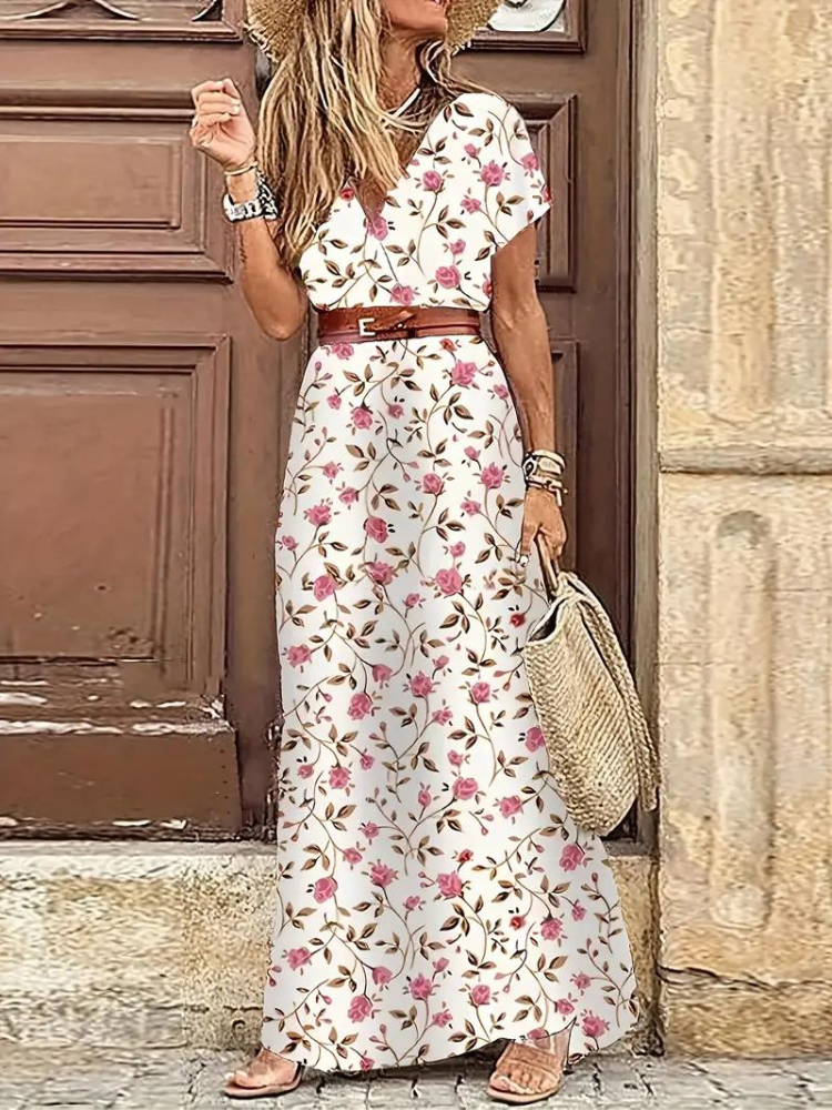 Luvik | Maxi Mekko Painettu Boho Mekko Kesäksi