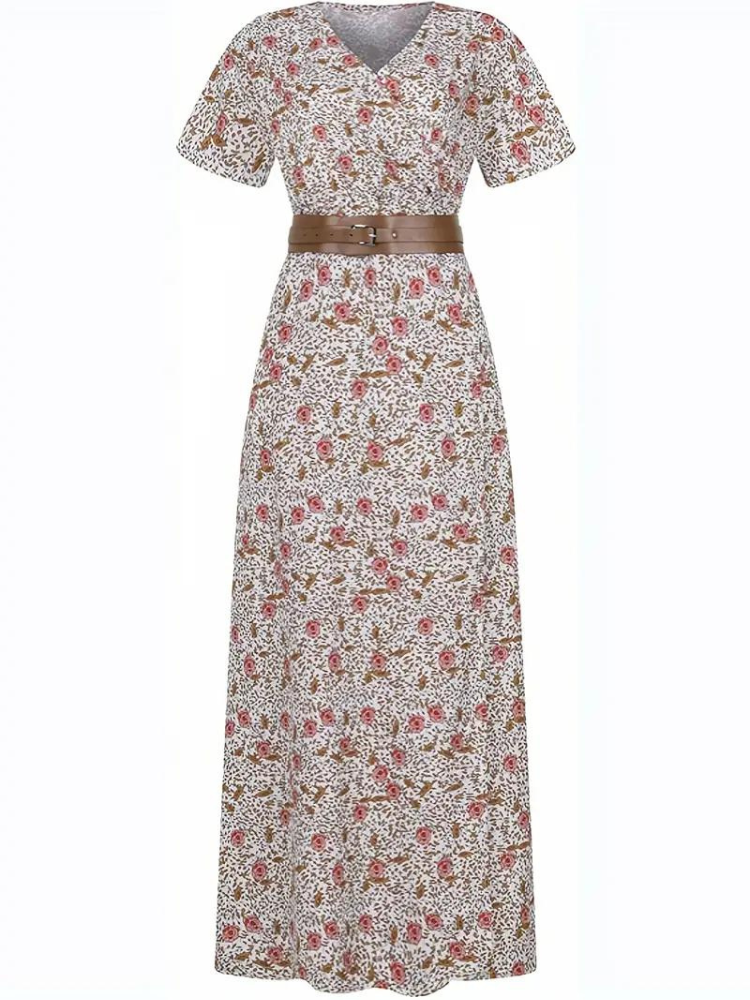 Luvik | Maxi Mekko Painettu Boho Mekko Kesäksi