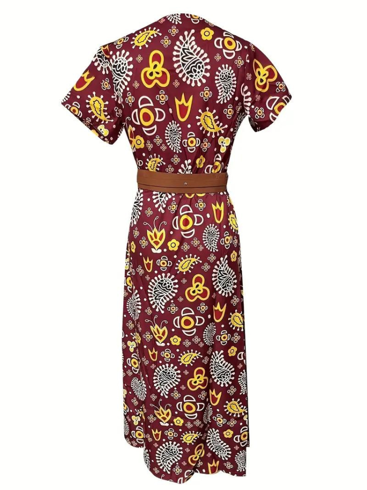 Luvik | Maxi Mekko Painettu Boho Mekko Kesäksi