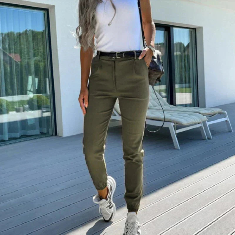 Luvik | Joustavat nilkat Stretch Naisten Chinos Jogger