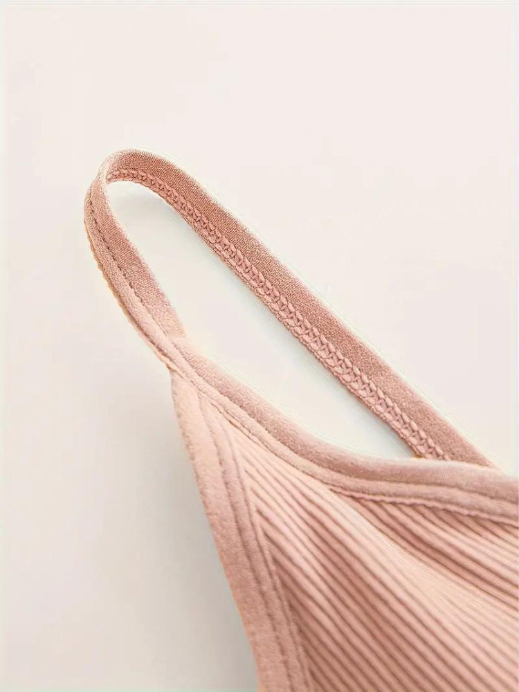 Luvik | Bh Set 3 Osainen Ribattu Langaton Bralette Set