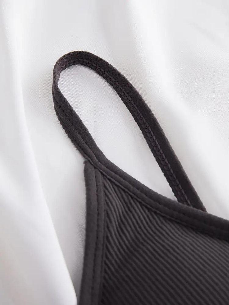 Luvik | Bh Set 3 Osainen Ribattu Langaton Bralette Set