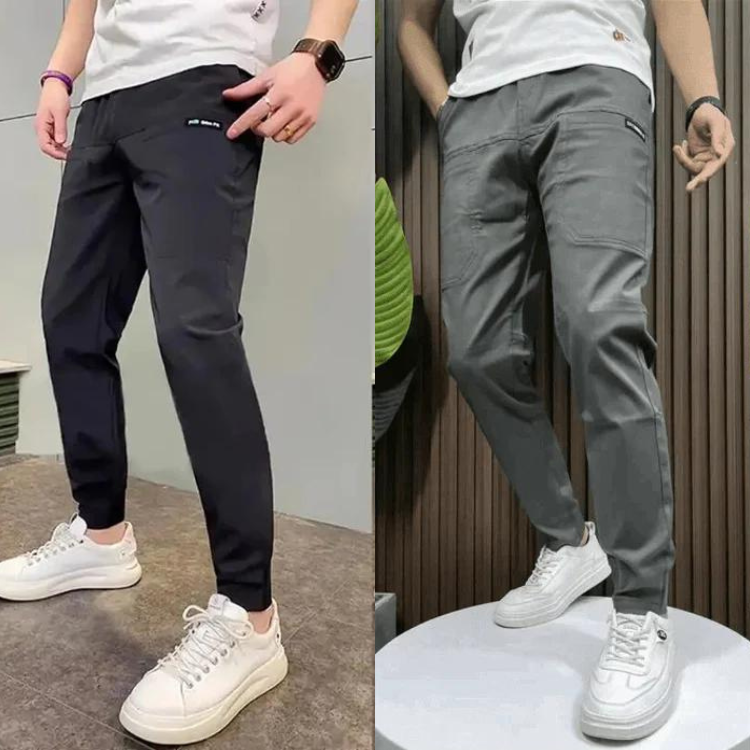 Luvik | Stretchy Skinny Cargo Housut