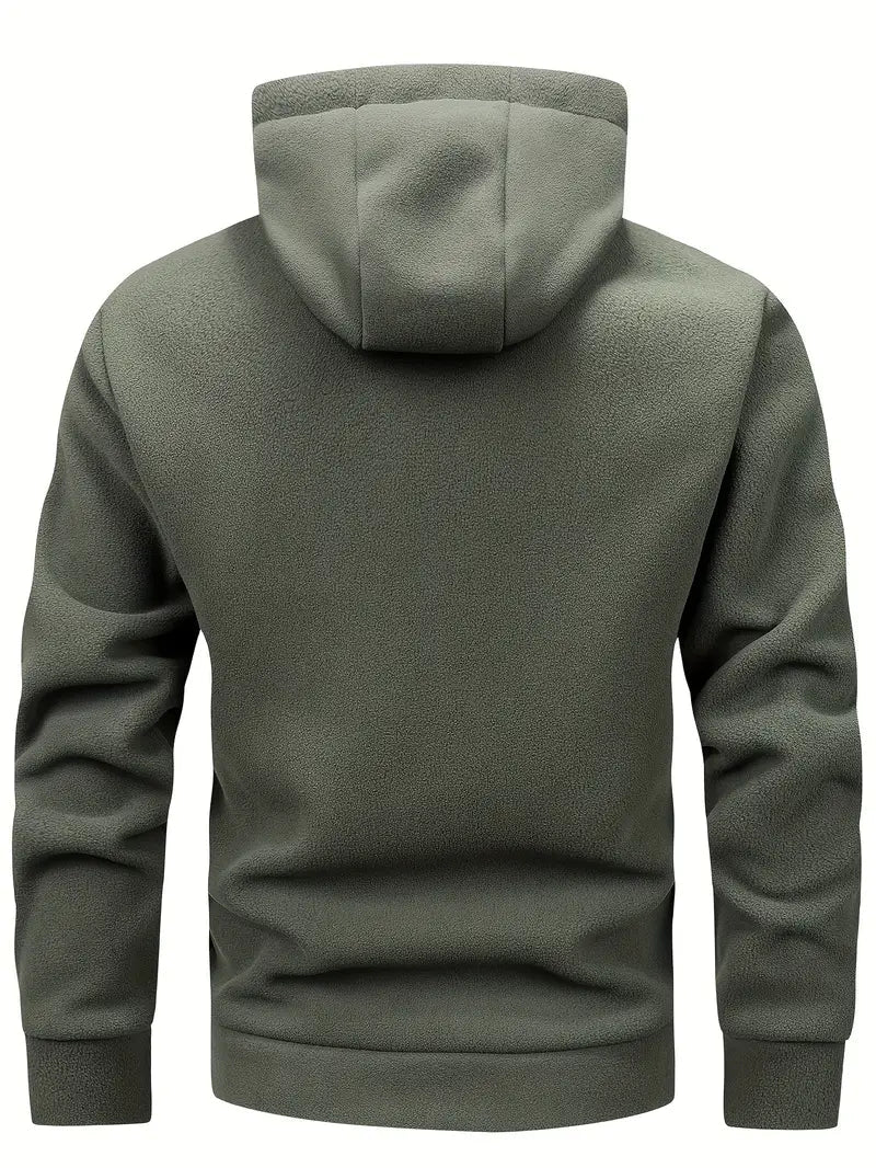 Luvik | Huppu Fleece Vetoketjulla Miestenvaatteet