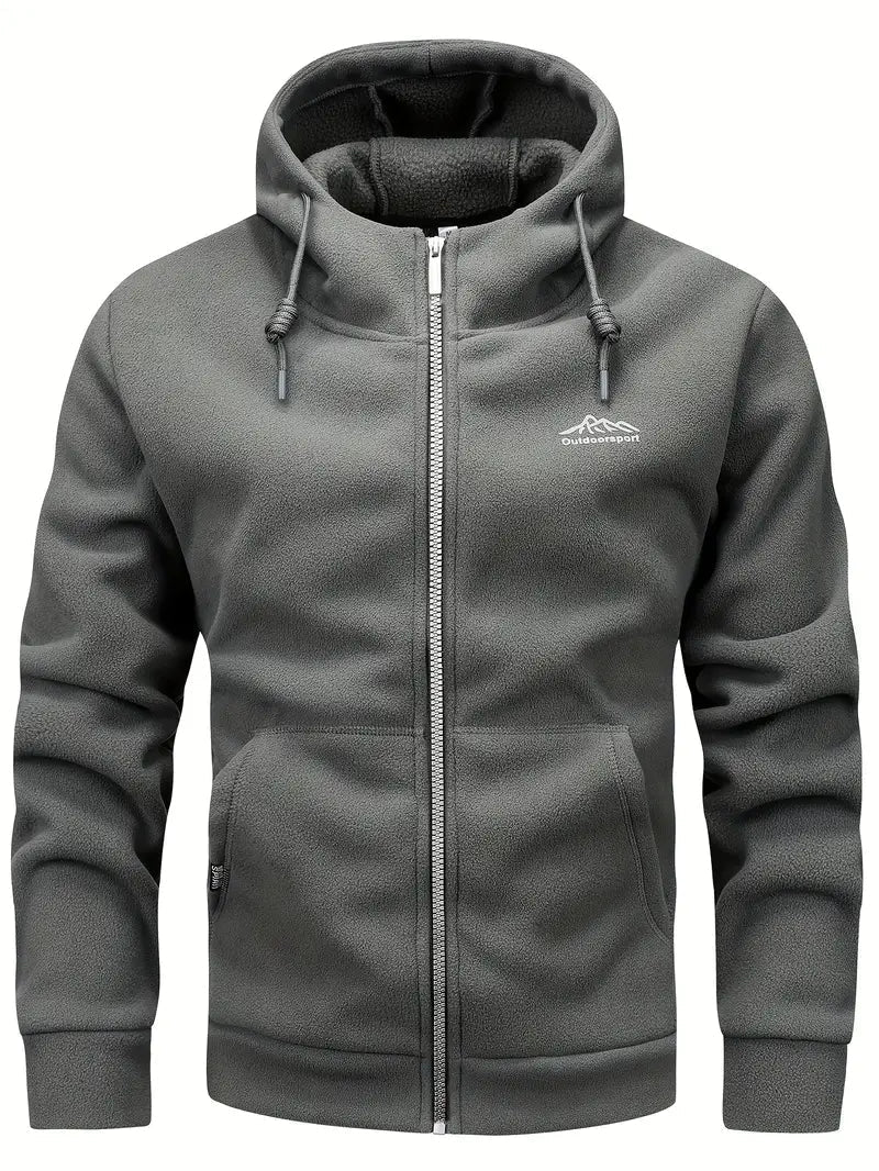 Luvik | Huppu Fleece Vetoketjulla Miestenvaatteet