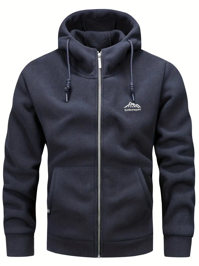 Luvik | Huppu Fleece Vetoketjulla Miestenvaatteet