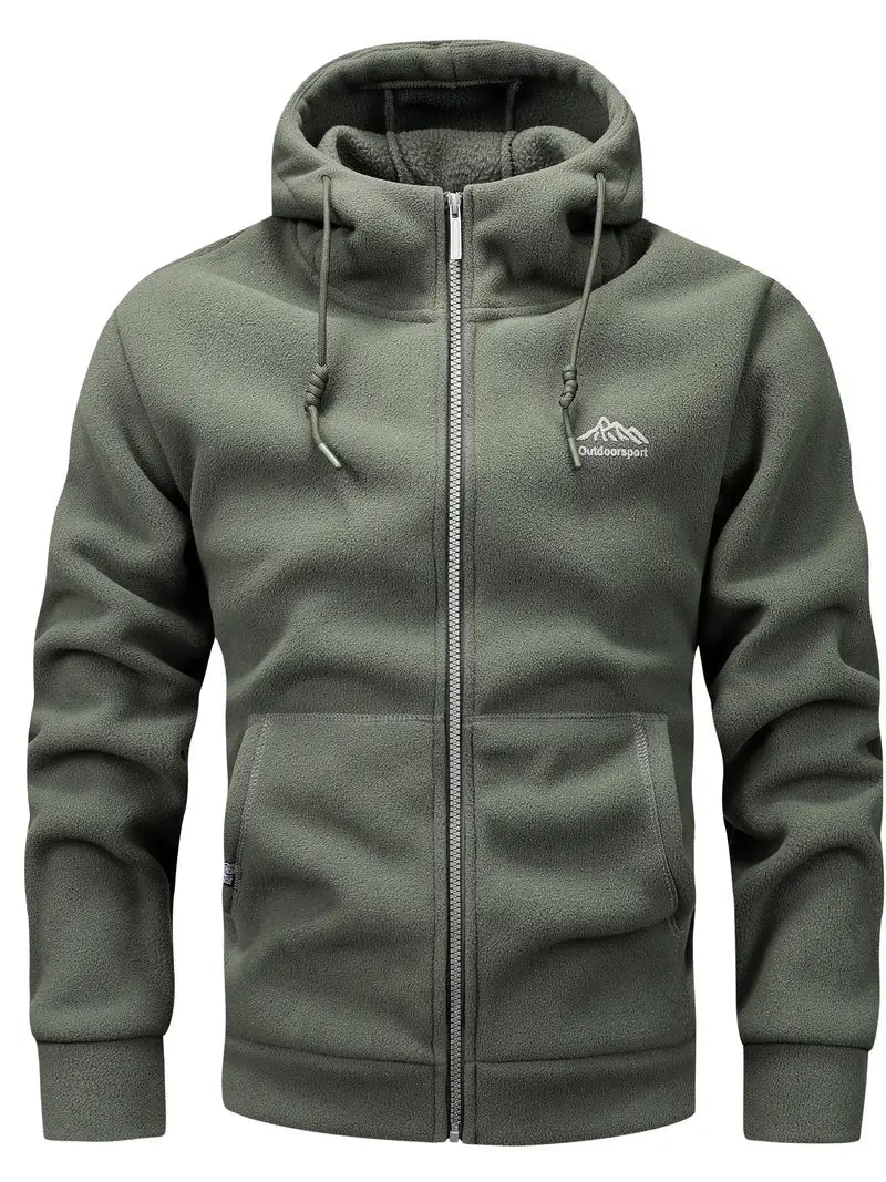 Luvik | Huppu Fleece Vetoketjulla Miestenvaatteet