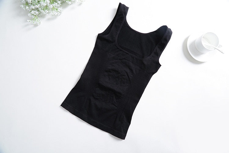 Luvik | Naisille Body Shaper Plus Size Rintaliivi Cami Tank Top Slimmava Liivi Korsetti Muotoiluvaatteet Slim Up Lift
