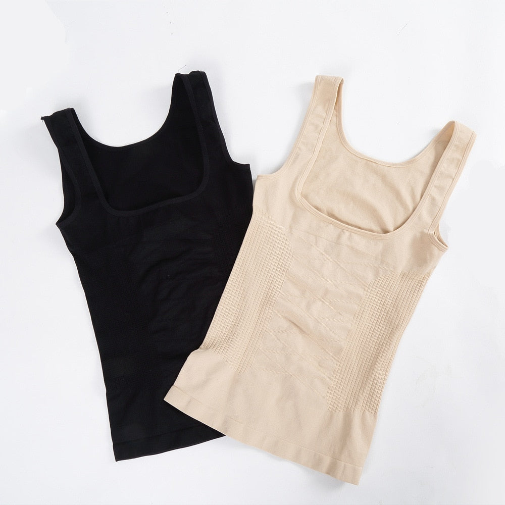 Luvik | Naisille Body Shaper Plus Size Rintaliivi Cami Tank Top Slimmava Liivi Korsetti Muotoiluvaatteet Slim Up Lift