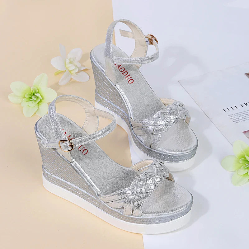 Luvik | Better Off That Way Wedges Sandals