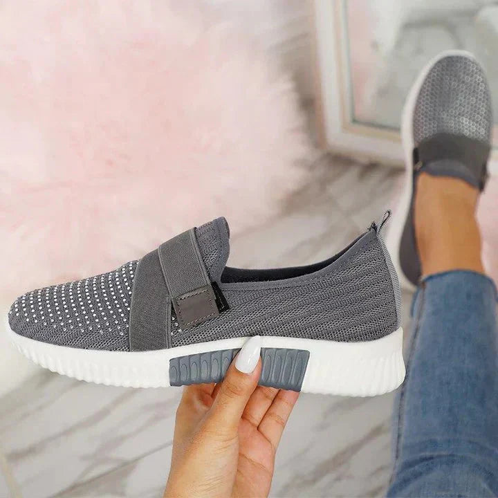Luvik | Slip-On-Tossut Naisille Tarranauhalla Paranna Juoksuasentoasi!