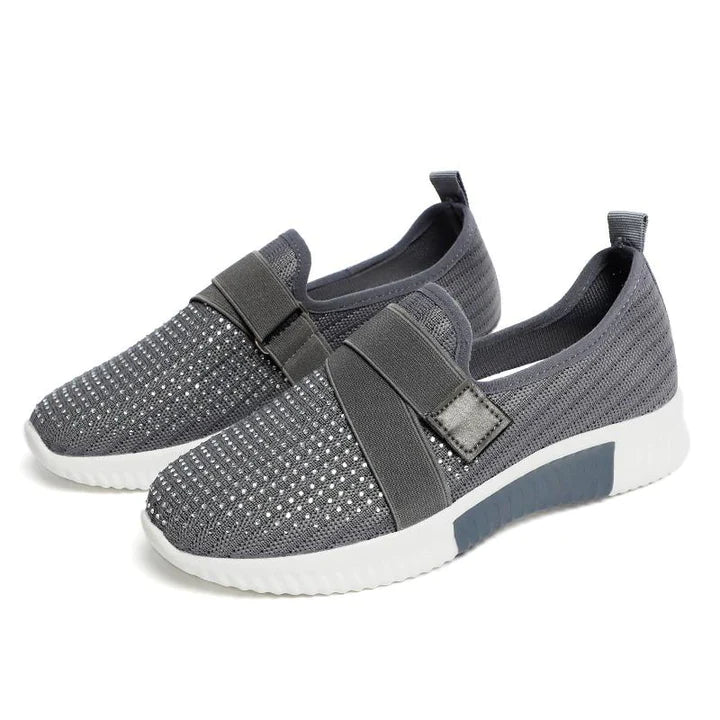 Luvik | Slip-On-Tossut Naisille Tarranauhalla Paranna Juoksuasentoasi!