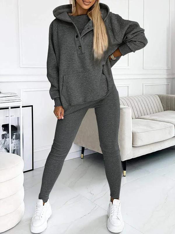 Luvik | Leggings Set Sopiva Yli Koko Co Ord Set Naisten Vaate
