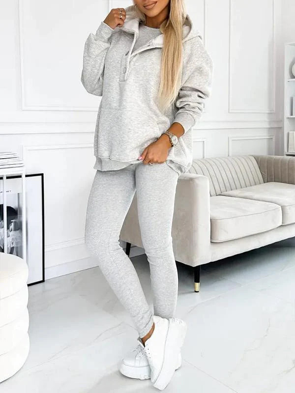 Luvik | Leggings Set Sopiva Yli Koko Co Ord Set Naisten Vaate