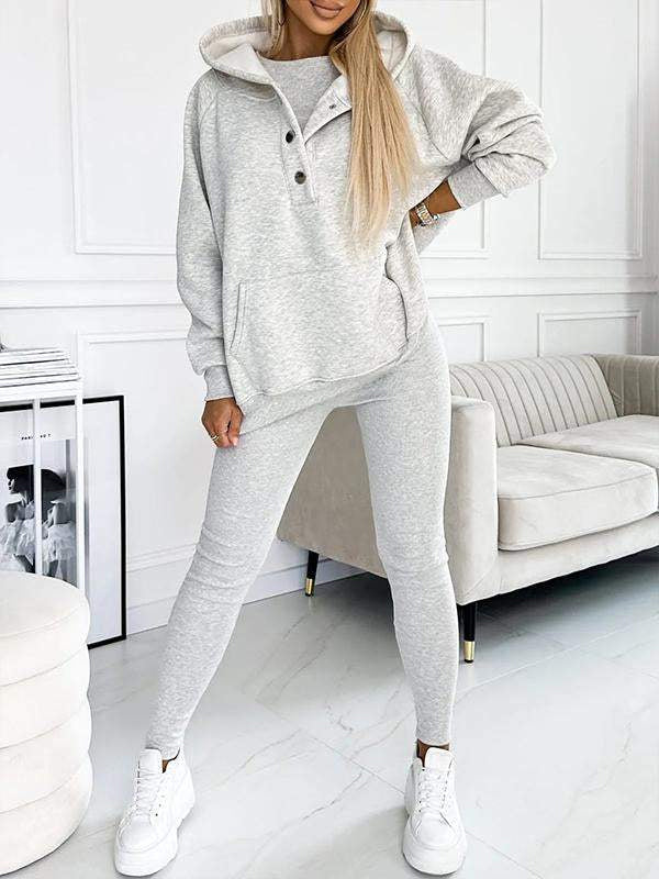 Luvik | Leggings Set Sopiva Yli Koko Co Ord Set Naisten Vaate