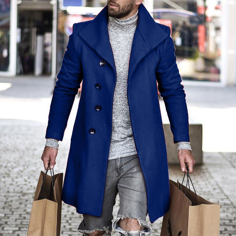 Luvik | Eleganter Langer Herrenmantel