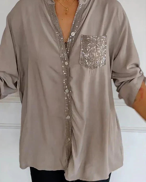 Luvik | Premium Puuvilla Chic Glamour Top