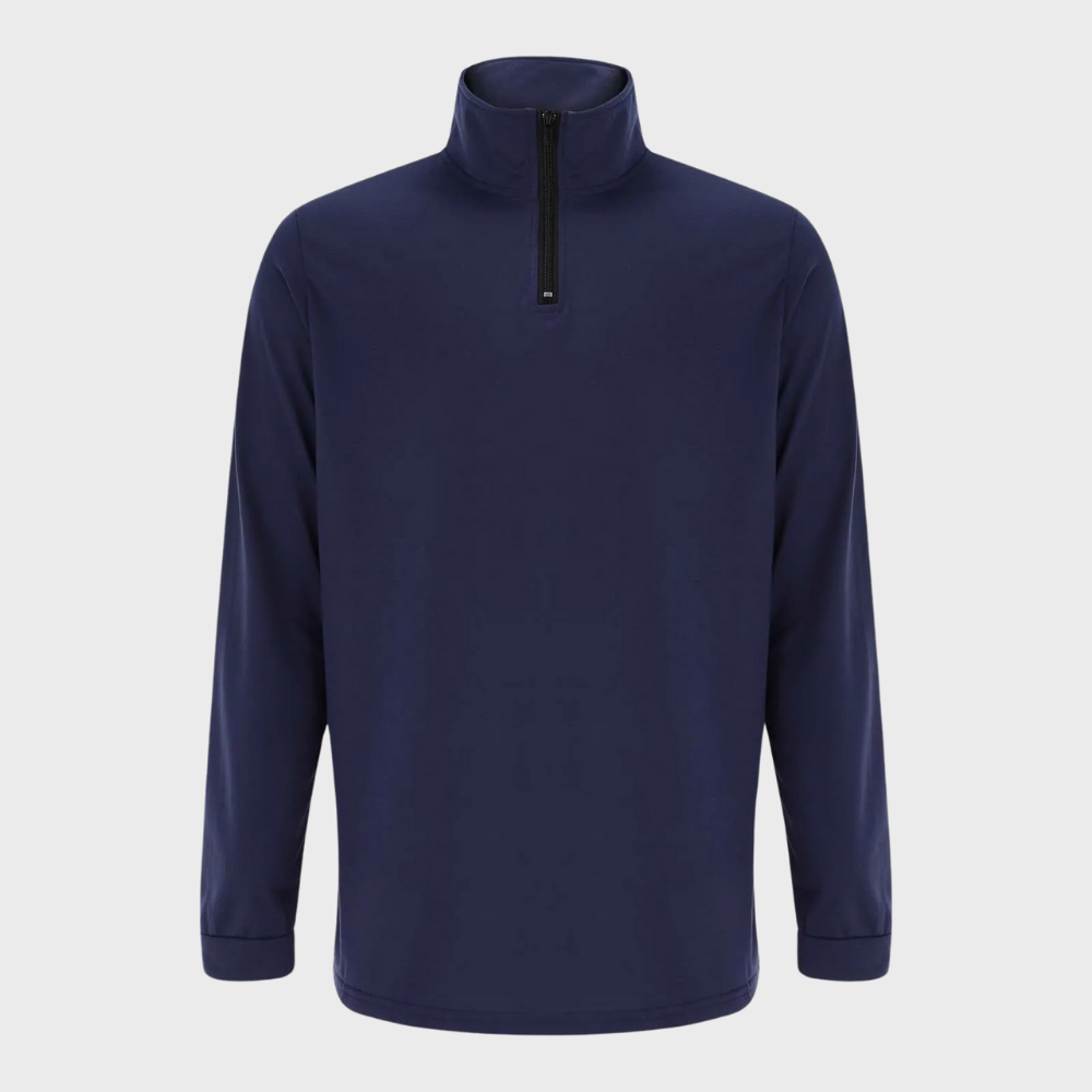 Luvik | Rollkragenpullover Für Herren Mit Reißverschluss