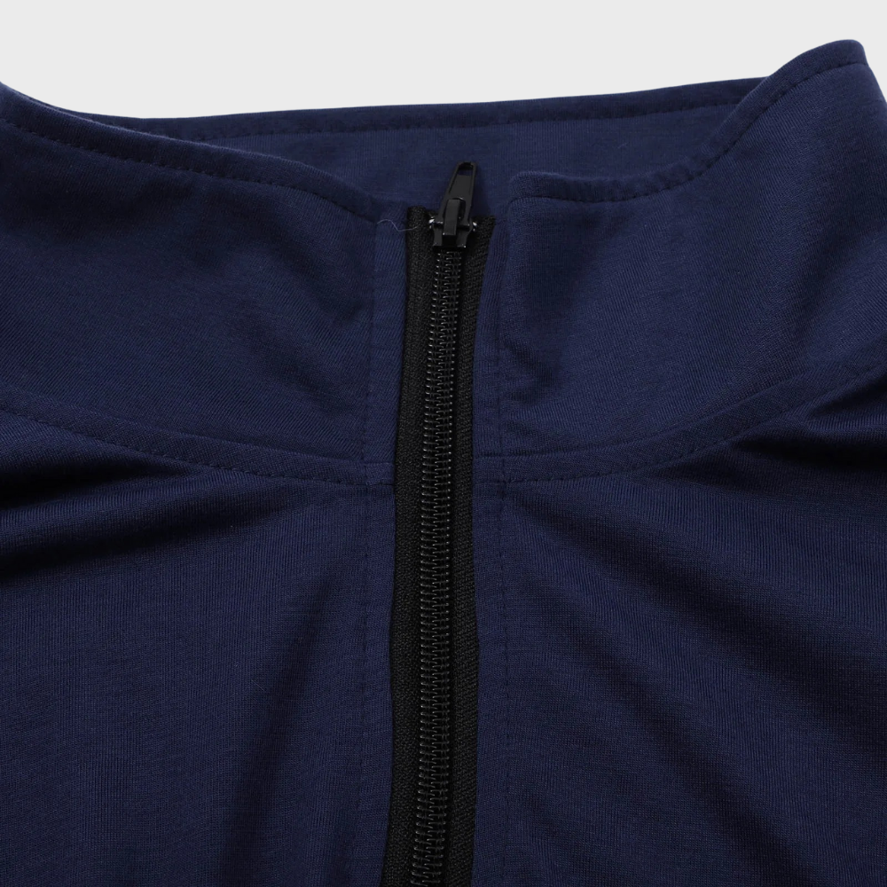Luvik | Rollkragenpullover Für Herren Mit Reißverschluss