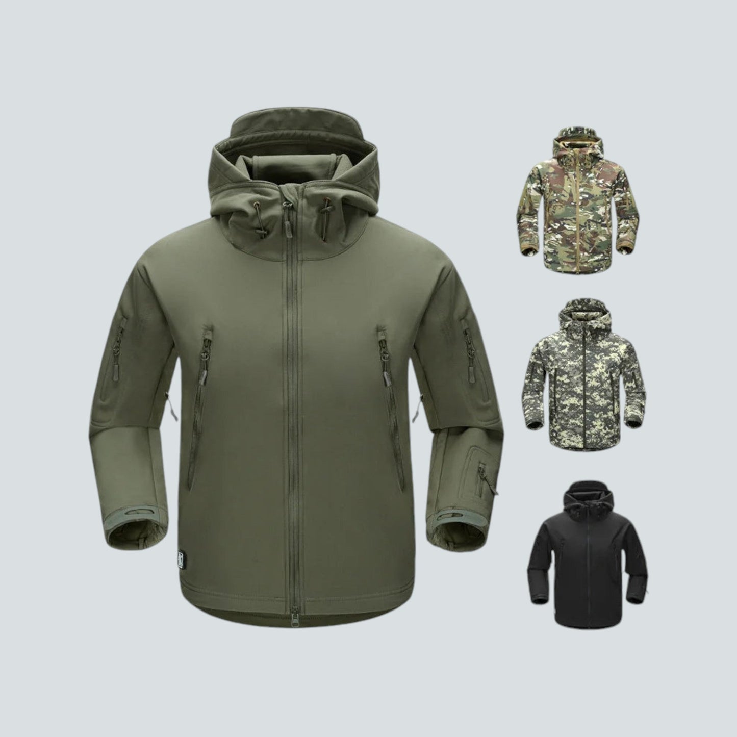 Luvik | Kamouflagejacke Miehille