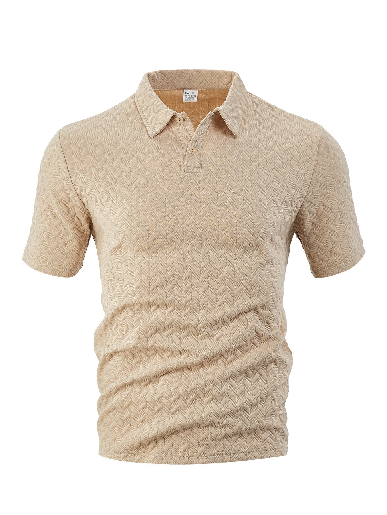 Herren Poloshirt aus atmungsaktiver Baumwolle Luvik