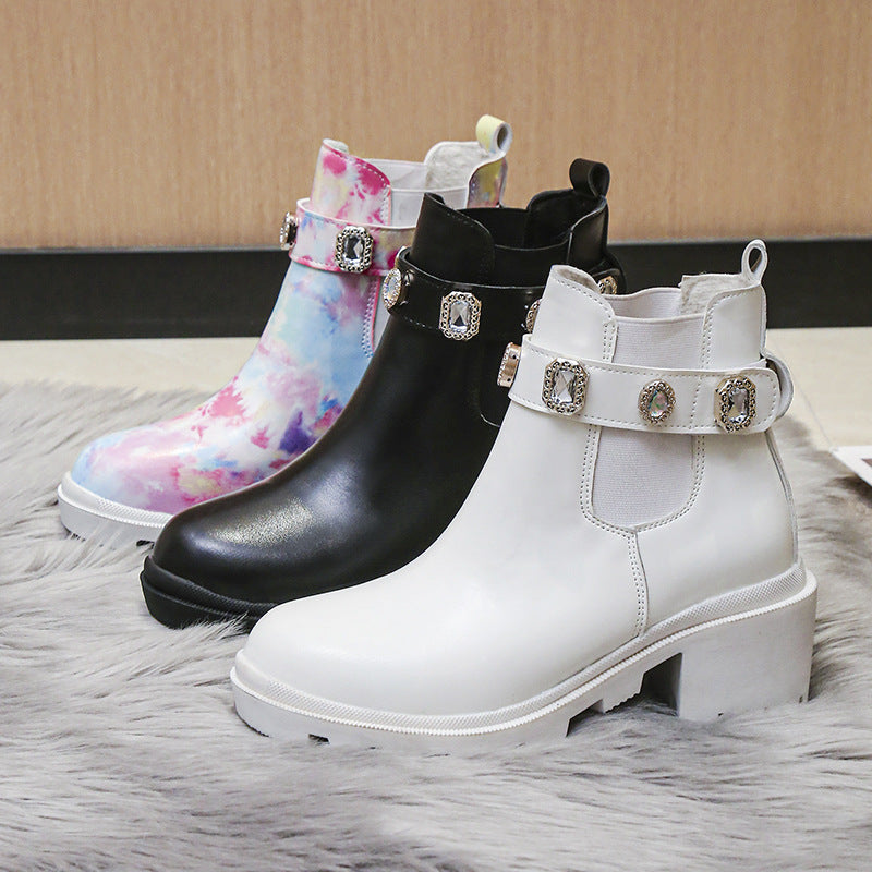 Naisten trendikkäät Chelsea Boots Luvik