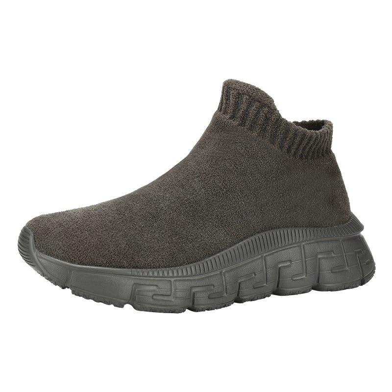Miesten Slip-On Joustavat Nilkkasaappaat Luvik