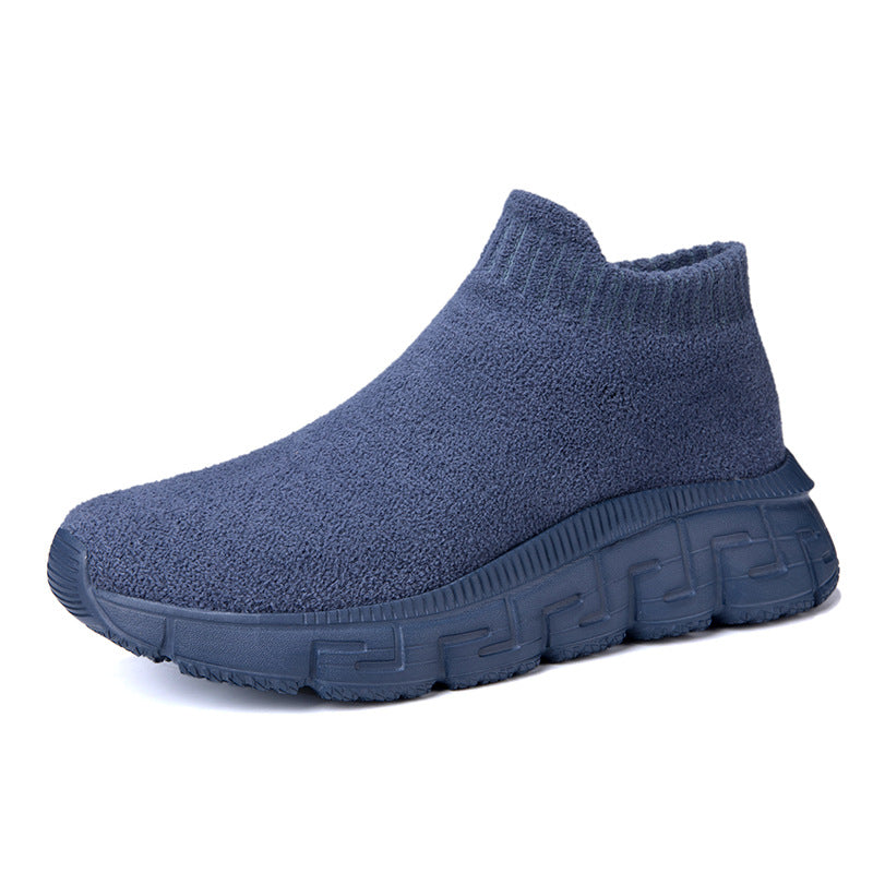 Miesten Slip-On Joustavat Nilkkasaappaat Luvik