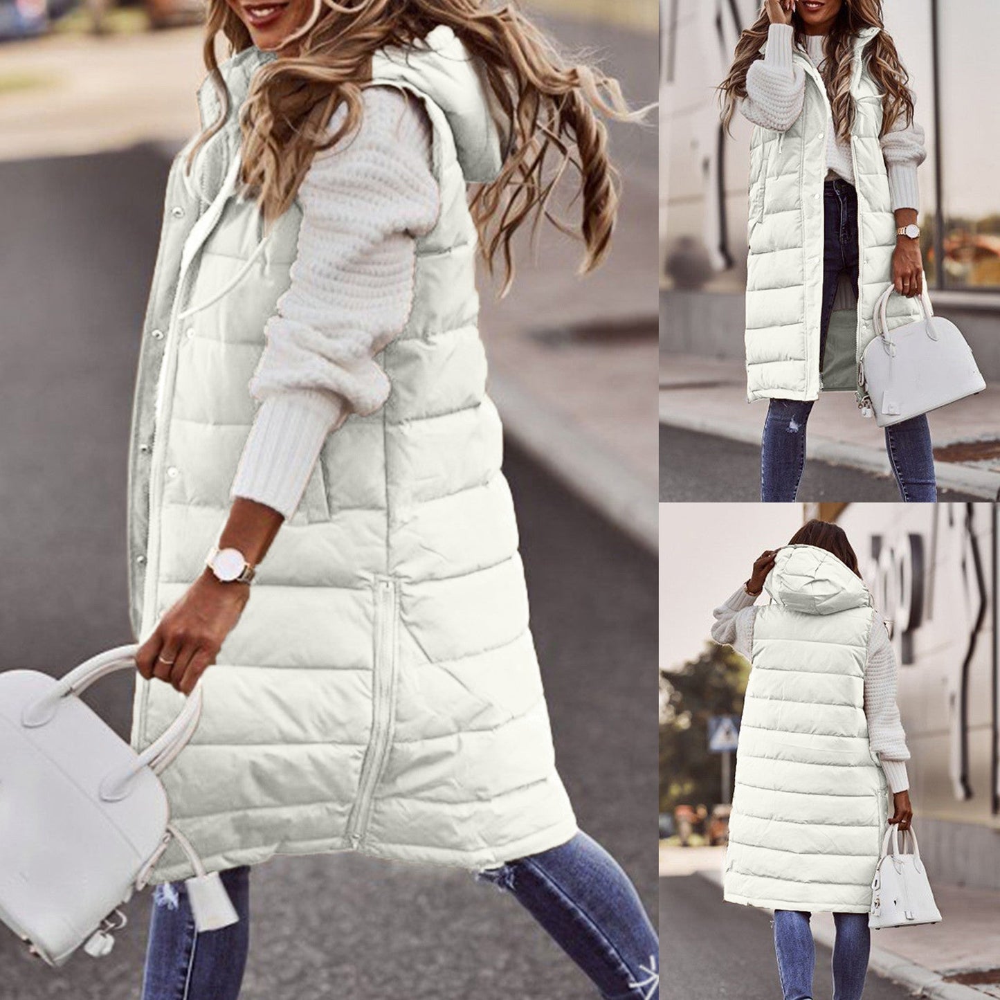 Luvik | Gilet Lungo Nylon Premium