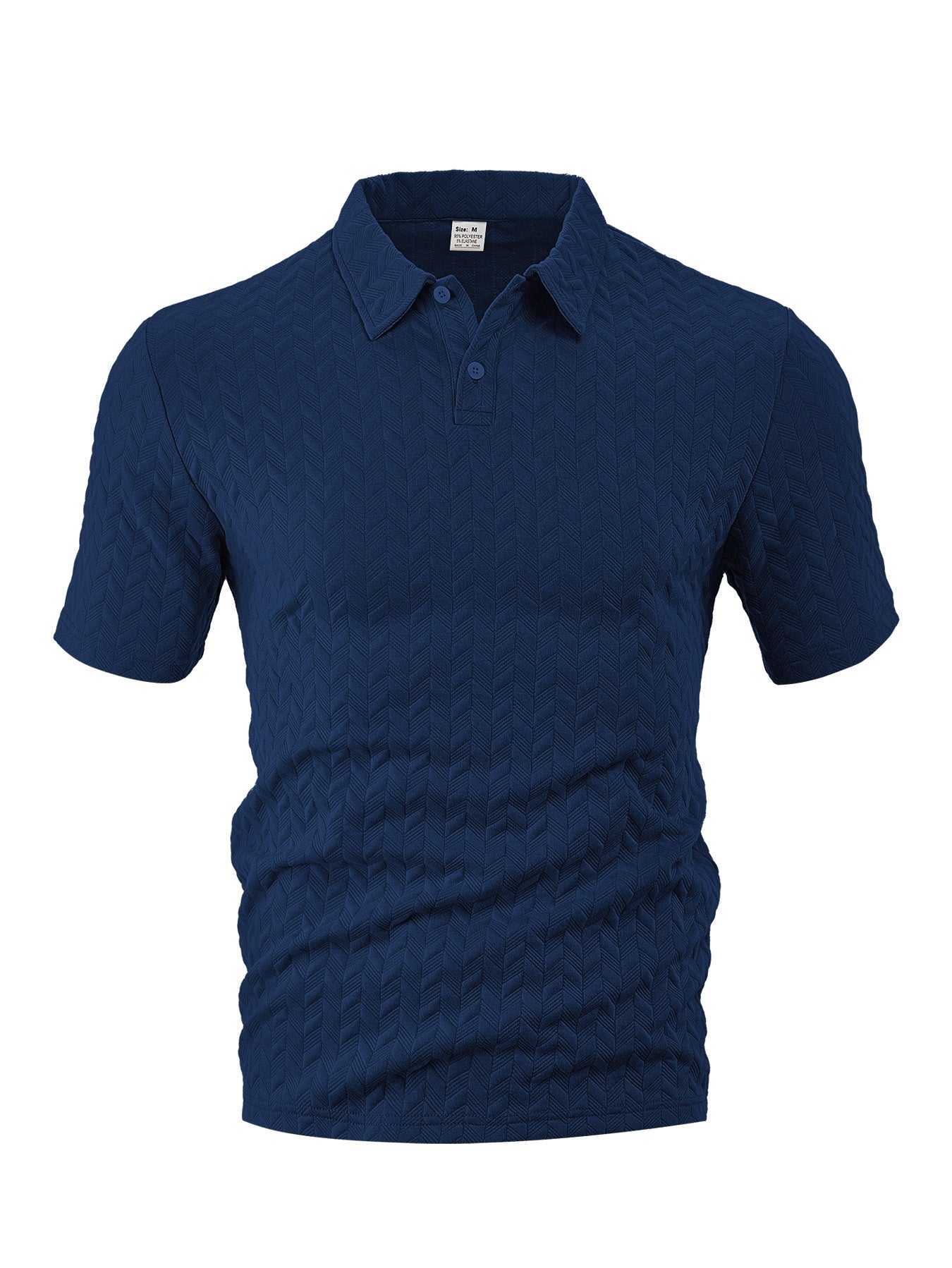Herren Poloshirt aus atmungsaktiver Baumwolle Luvik